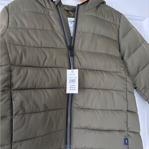 GAP Kids Olive Puffer Jacket